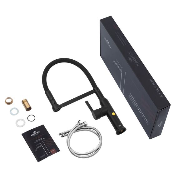 Змішувач для кухні Kroner KRP Ersel - SCH03112BLK (CV035578) | Зображення 8