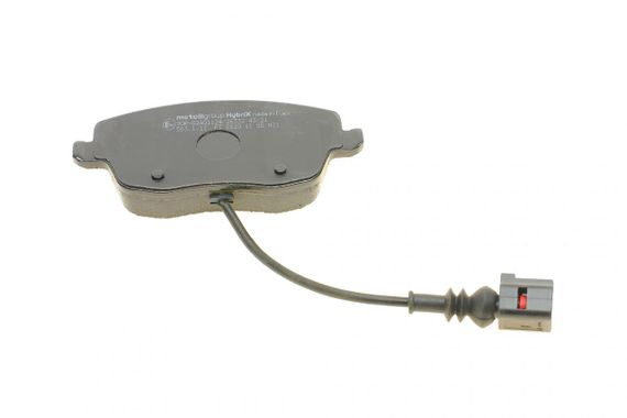 Колодки гальмівні передні Seat Ibiza VW Polo 01-09 Skoda Fabia 99-14 Roomster 06-15 +датчик  22-0547-1 | Зображення 4