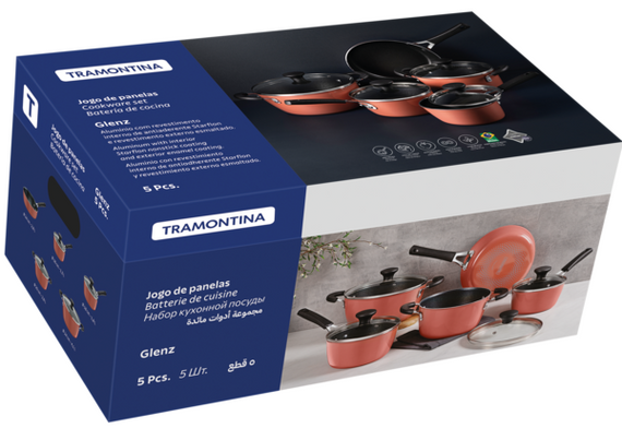 Набір посуду Tramontina Glenz (9 предметів) | Зображення 2