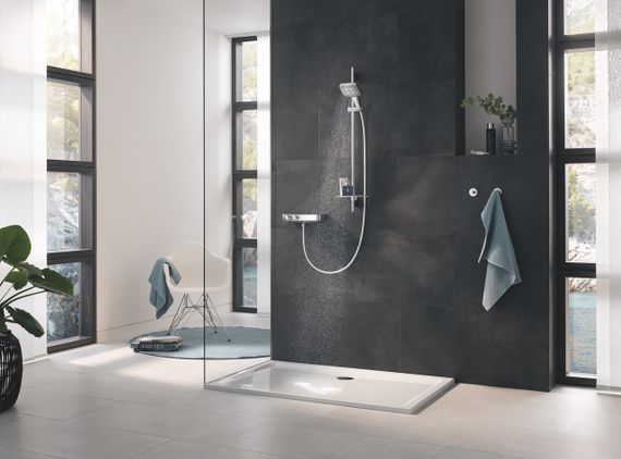 Душовий гарнітур зі штангою, 3 режими струменю Grohe Rainshower SmartActive (26586000) | Зображення 6