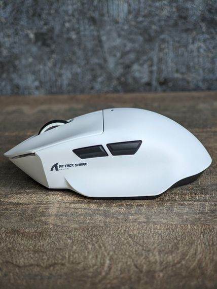 Ігрова миша Attack Shark V6 бездротова White PAW3311 | Зображення 2