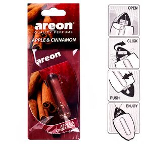 Освіжувач повітря рідкий листок AREON Apple & Cinnamon 5мл