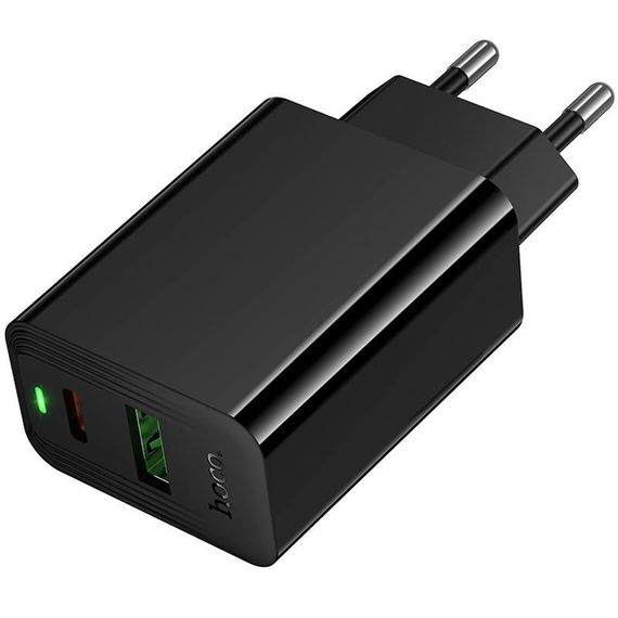 МЗП Hoco CS95A Leader PD30W+QC3.0 (1USB-A/1C) Black | Зображення 2
