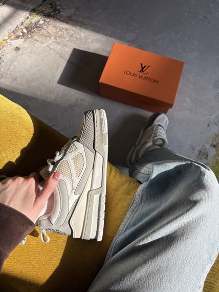 Кросівки Lou1is Vu1it1ton Skate Sneaker White Grey 10009 36 | Зображення 9