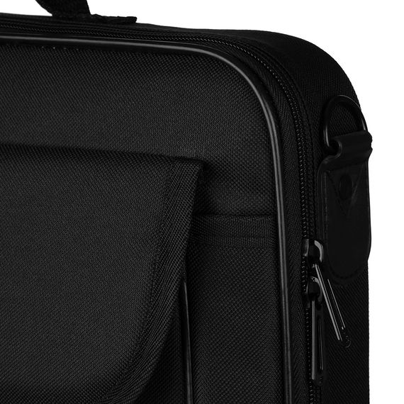 Сумка для ноутбука 2E TopLoad Classic 14" чорна (2E-CBT6814BK) | Зображення 3