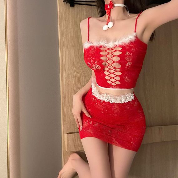 Новорічний ігровий костюм Babydoll 42 Червоний 62704 | Зображення 6