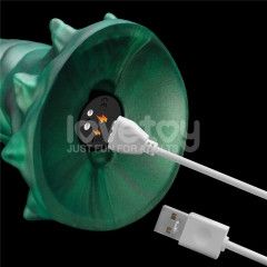 Вібростимулятор - Double-Claw Vibrating Silicone Dildo Savage Charm Sex Aura | Зображення 2