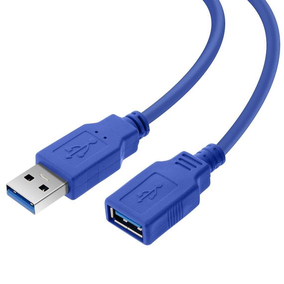 Кабель удлинитель для USB порта Addap UM2F-01, USB 3.0 Male to USB 3.0 Female, 5 Гбит/с, 1 метр | Зображення 2
