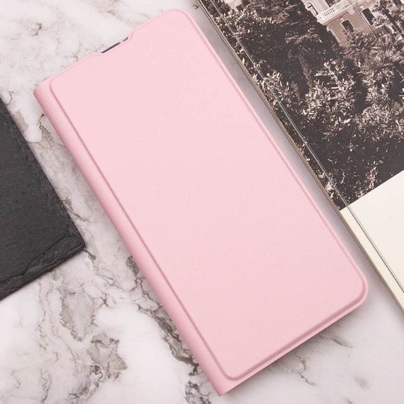 Шкіряний чохол-книжка GETMAN Elegant (PU) для Samsung Galaxy A04e Штучна шкіра, Слот для візитки, Рожевий | Зображення 6