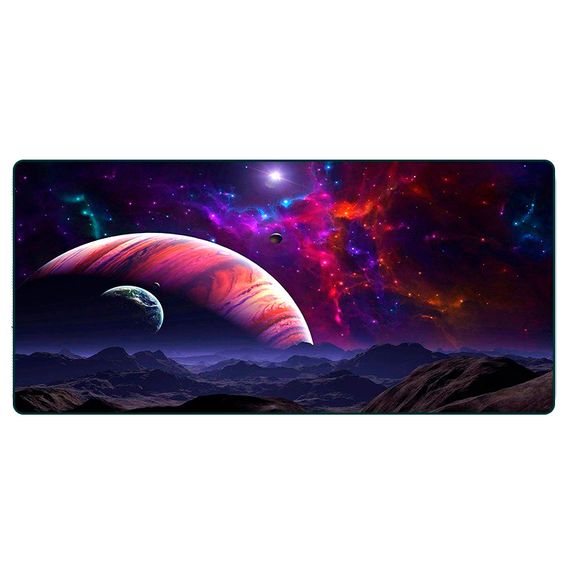 Коврик 300x700 тканевый Planet Moon с боковой прошивкой,толщина 2мм,RGB,Пакет