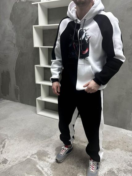 Спортивний костюм утеплений дтф | Зображення 1