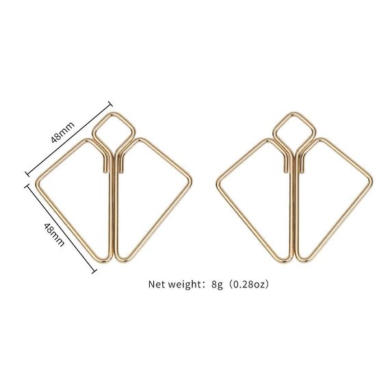 Затискачі для сосків LOCKINK Minimalism Nipple Clamps, золотисті | Зображення 7