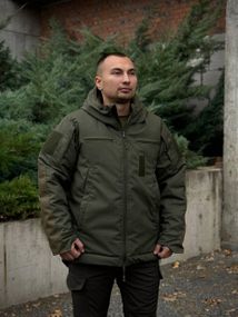 Зимова куртка Omni Heat CORDURA 1000D Посилена до -30 олива
