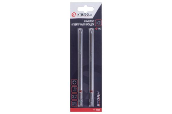 Бита Intertool - PH2 x 150 мм Storm (2 шт.) (VT-0225) | Зображення 2