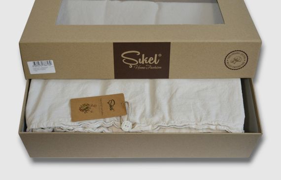 Постельное белье Sikel Stonewashed Soho 200 х 220 см Tas | Зображення 3