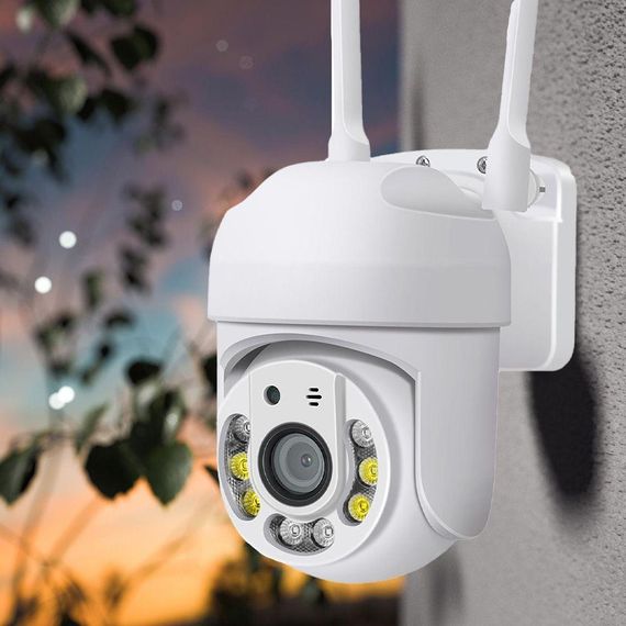 Вулична IP камера відеоспостереження з Wi-Fi, 2mp, CAMERA YCC365 / Поворотна вайфай камера з мікрофоном | Зображення 4