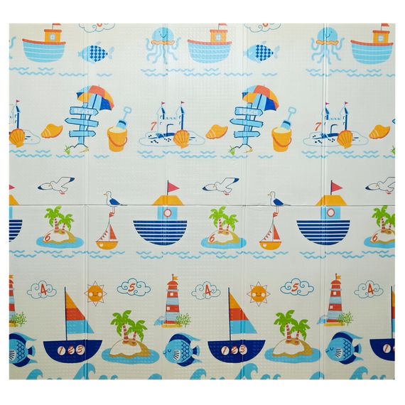 Розвиваючий термокилимок "Пляж" MR 1316-1-3 розмір 180x200х0,8 см | Зображення 1