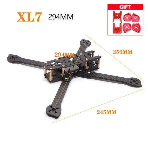 XL7 294мм рама для квадрокоптера под 7" (Не заказывать)