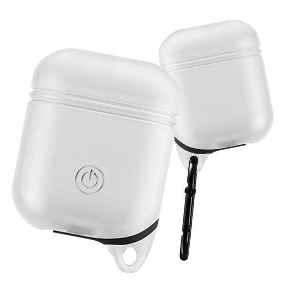 Cиликоновый чехол Primo Sherp для Apple AirPods - White | Зображення 2