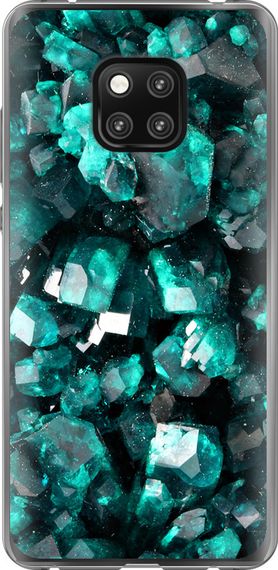 Чехол на Huawei Mate 20 Pro Кристаллы 2 "3674u-1567-17620"