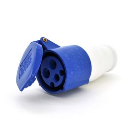 Розетка накладна SF-213, 3 полюси, 2Р + E, 16А, 380V, IP44