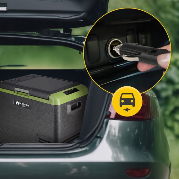 Холодильник туристичний компресорний Mountain Goat LIBERTY 45.3 л електричний, переносний Black/Olive (P-5905973404914) | Зображення 7