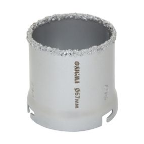 Коронка кільцева Sigma з вольфрамовим напиленням 67 мм (1512151)