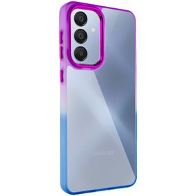 Чохол TPU+PC Fresh sip series для Samsung Galaxy A35 Синій / Фіолетовий