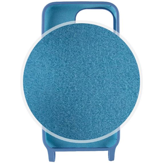 Чехол TPU two straps California для Apple iPhone 13 Pro Max (6.7") Синий / Cosmos blue | Зображення 3