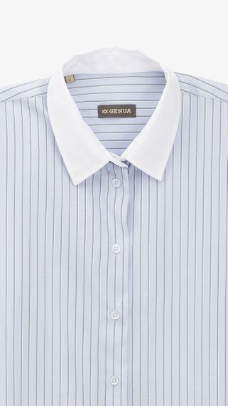Сорочка з візерунком жіноча GENUA G01127-0004 M Блакитний shop (2000999467752) | Зображення 1