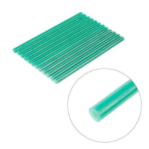 Комплект стрижнів клейових зелених 11,2*200 мм, 12 од. INTERTOOL RT-1057 | Зображення 2