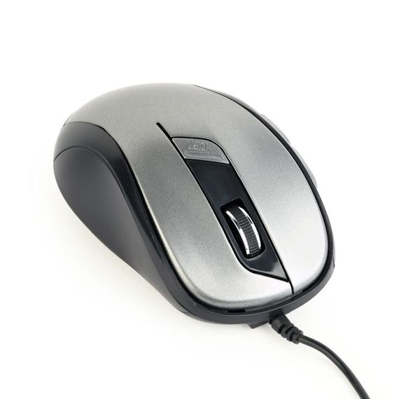 Оптична мишка Gembird MUS-6B-01-BG, USB інтерфейс, сіро-чорного кольору