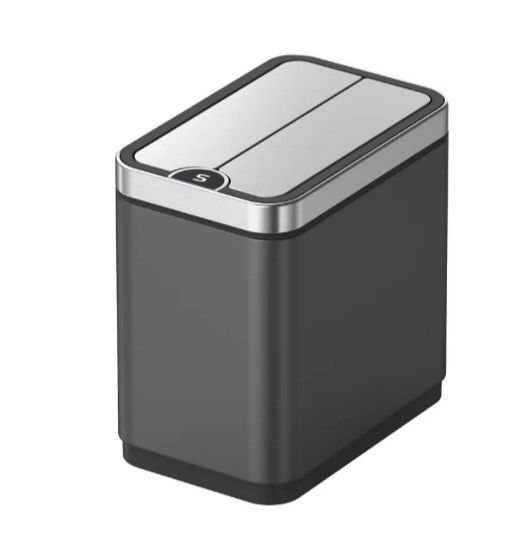 Відро для сміття сенсорне прямокутне Koer TC-020112-07 12 л графіт (KR5583)