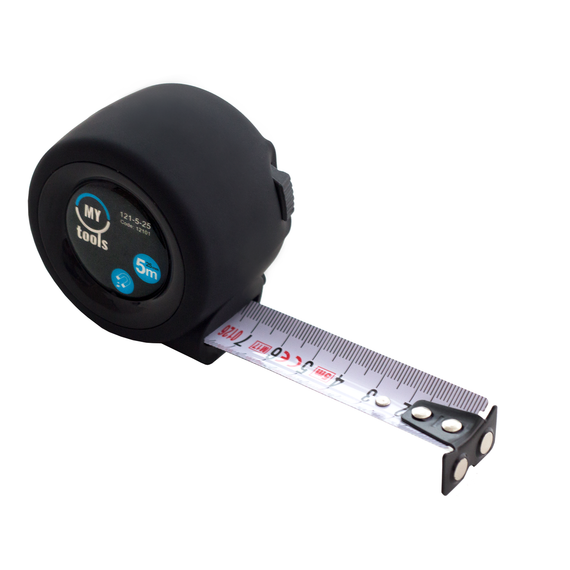Рулетка измерительная My Tools Black edition, 5м×25мм