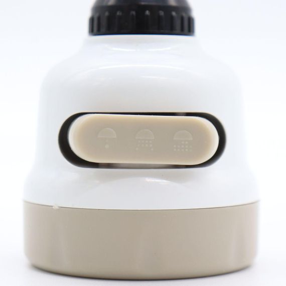 Поворотная насадка-аэратор на кран, 3 режима, Water Saver / Водосохраняющая насадка с поворотной головкой / | Зображення 9