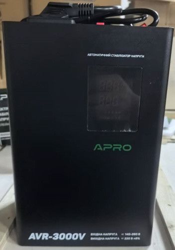 Стабилизатор напряжения релейный AVR-3000V (подвесной) APRO