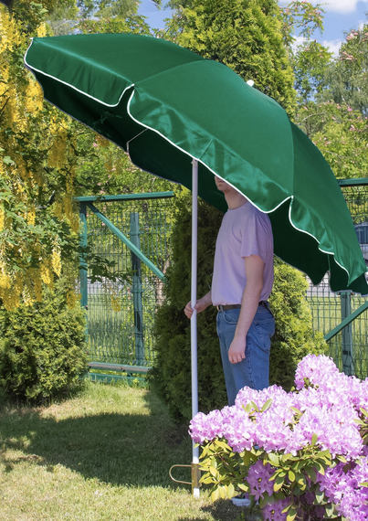 Парасолька садова Jumi Garden 240см зелений | Зображення 1
