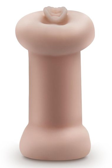 Мастурбатор вагіна та анус Blush Enlust Tasha ілюмістентні, бежевий Sex Aura | Зображення 2