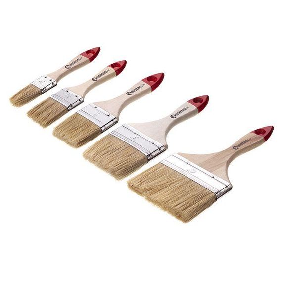 Набір пензлів флейцевих INTERTOOL KT-10051 | Зображення 1