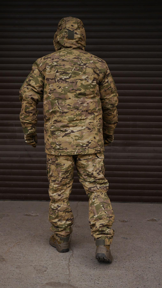 Зимовий костюм бушлат+штани мультикам розмір 44-46 (3-4) | Зображення 2