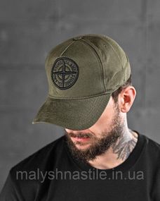 Бейсболка Stone oliva 4 ДЛ6596