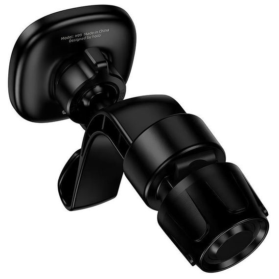 Автотримач Hoco H99 Crown magnetic на підголівник Black metal gray | Зображення 4