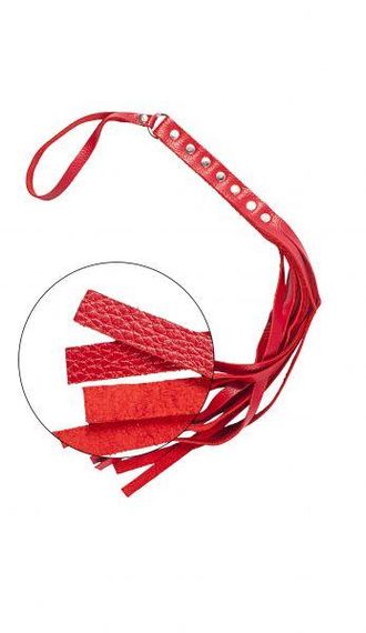 Флогер S&M Fancy Leather Floger, Red sexstyle | Зображення 1