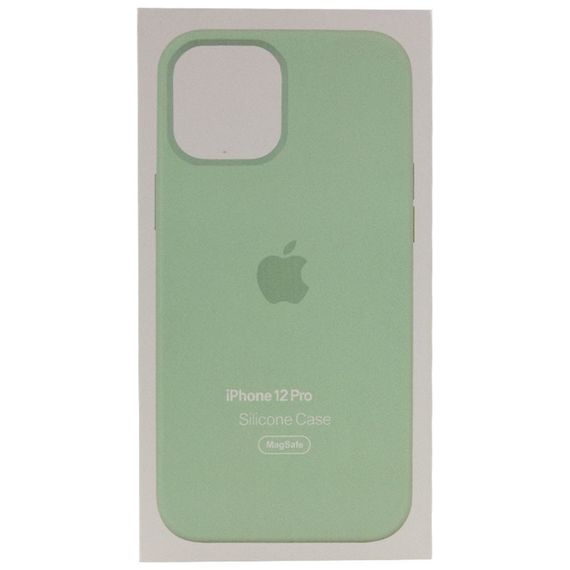 Чехол Silicone case (AAA) full with Magsafe and Animation для Apple iPhone 12 Pro / 12 (6.1") | Зображення 4