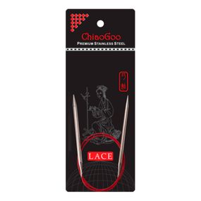 Спицы ChiaoGoo Red Lace круговые, 40 см (1,5 мм)
