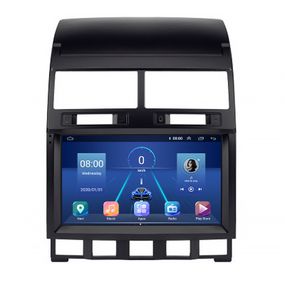 Штатна магнітола Lesko для Volkswagen Touareg I 2002-2007г 9" 6/128Gb 4G Wi-Fi GPS Top