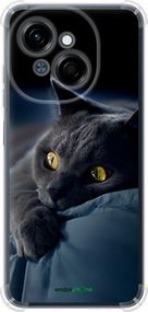 Чохол на Tecno Spark Go 1 / Pop 9 Димчастий кіт "825sp-3869-2448"