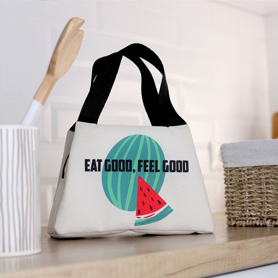 Термосумка Lunch bag Eat good, feel good 24х12х17 см (LUN_24S025)