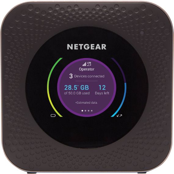 NETGEAR Мобільний маршрутизатор MR1100 Nighthawk M1, 4G LTE, 1Gbps, 1xGE LAN, WiFi5, 1xUSB-C, 1xUSB 2.0, 2xTS-9 (MR1100-100EUS)