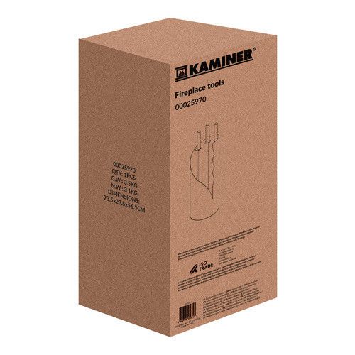 Набір камінного приладдя Loft 4в1 KAMINER 25970 | Зображення 1